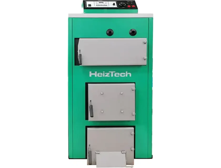 Cazan combi din tabla otel cu posibilitate de ardere peleti, 50 kW, Duo Pellet, HeizTech