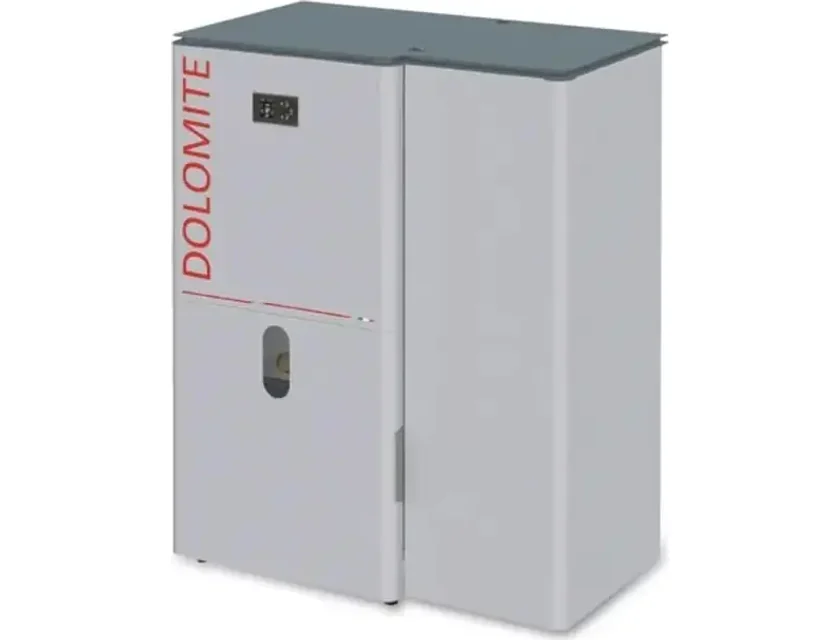Cazan pe peleti model Dolomite by Dupu, 35kw clasa 5 inox