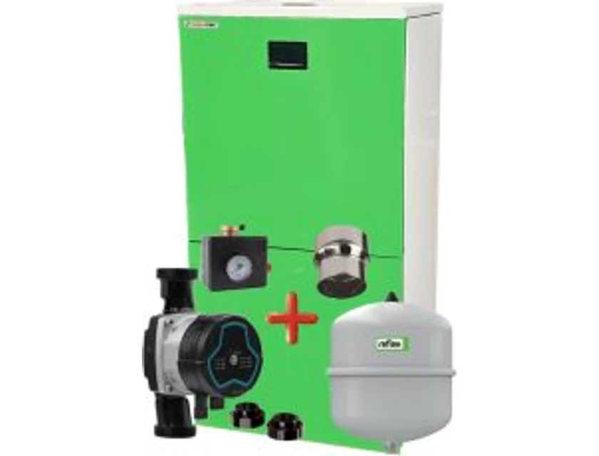 Centrala pe peleti compacta Thermfort 10-30kW TPB30- WiFi Modul incorporat- include, pompa, vas expansiune, grup de siguranta, reductie cos