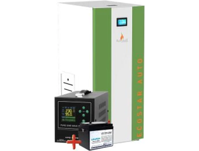 Centrala pe peleti Mareli ECOSTAR SBN35 AUTO 20-35kW cu UPS si baterie incluse- curatare automata schimbator si camera de ardere