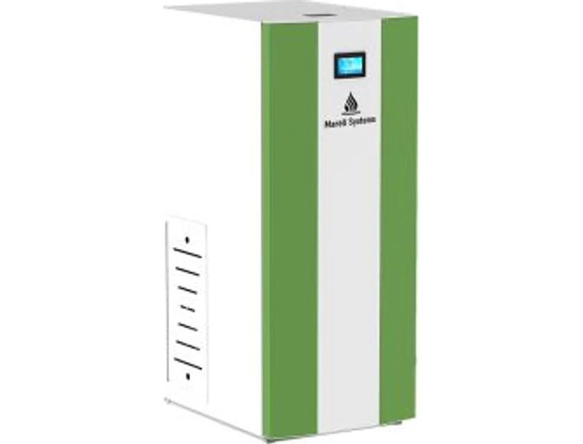 Centrala pe peleti Mareli ECOSTAR SBN35 AUTO 20-35kW- curatare automata schimbator si camera de ardere