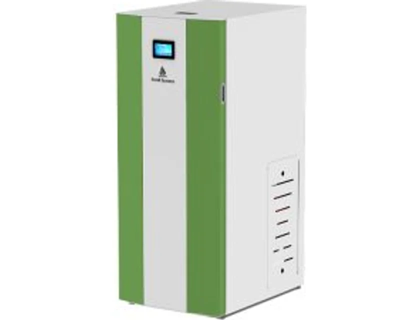 Centrala pe peleti Mareli RubynoR ECOSTAR SBN50 AUTO 50kW- curatare mecanica camera de ardere