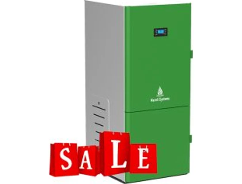 Centrala peleti compacta Mareli Premium RubynoR ECOSTAR SBN 20-35KW