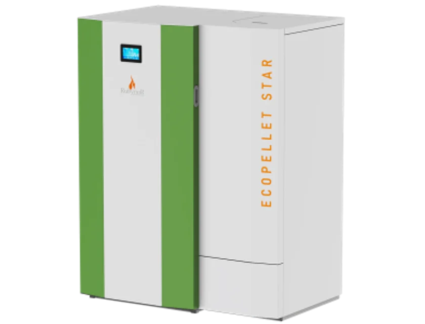 Centrala peleti Mareli RubynoR 18-24kw ECOPELLET STAR cu randament de 96%